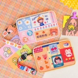 Оригинальная мультяшная ткань, сумка через плечо, бумажник, мобильный телефон, японские и корейские