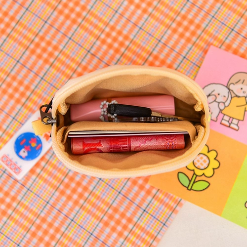 Милый мультяшный кошелек с молнией, маленький бумажник, монеты, ключница, сумка через плечо, с медвежатами