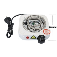 Маленькая белая плоская угольная печь