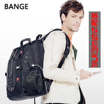  BANGE BANGE mens Oxford cloth large capacity travel backpack Computer leisure outdoor student school bag
