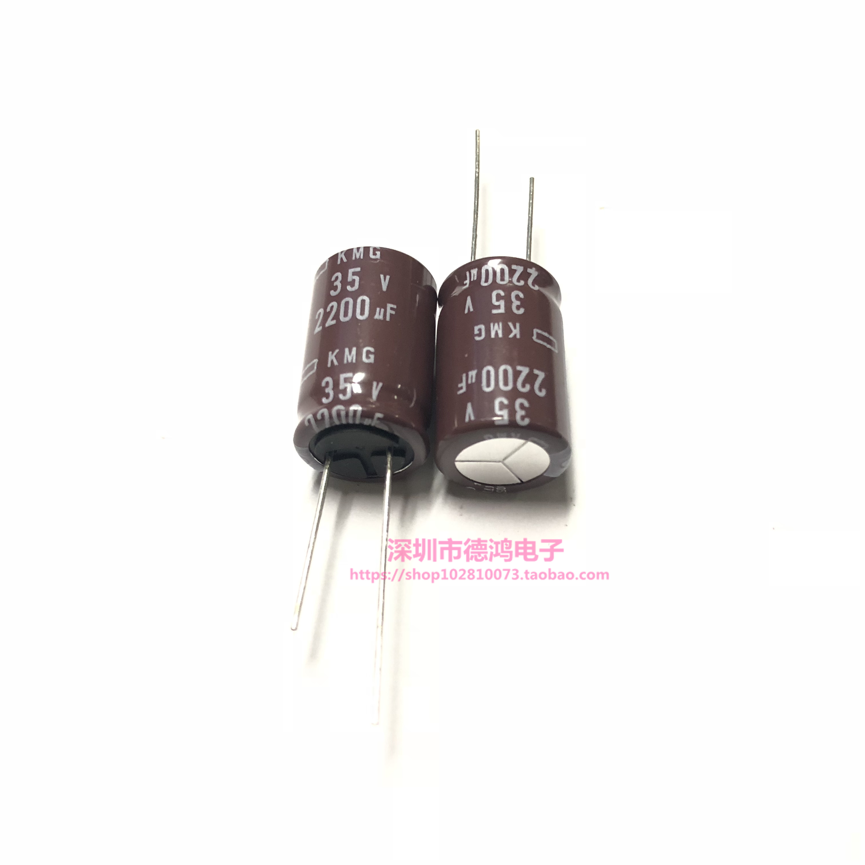 Original NCC 35V2200UF 16X25 Black King Kong KMG series 2200UF35V 105 degrees