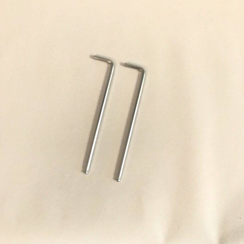 Roller skating L-shaped long wrench Skateboard roller skate tool Wheel mounting tool pair of labor-saving tools