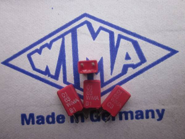 Germany Weimar WIMA 0 1uf 63V 63V104 ultra small foot distance 2 5MM