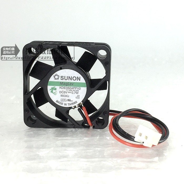 SUNON build quasi 0 5V 7W 7W 4cm KDE0504PFV2 4cm 4010 suspension maglev charger mute fan