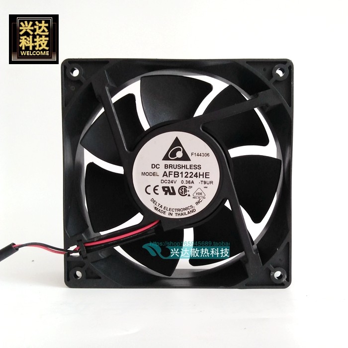 Original Delta AFB1224HE 12038 24V 0 36A 12CM cm inverter fan