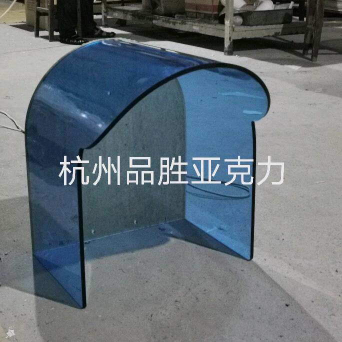 Blue transparent telephone cover pressed crypto telephone kiosks bedpacking card shading and rain cover customization