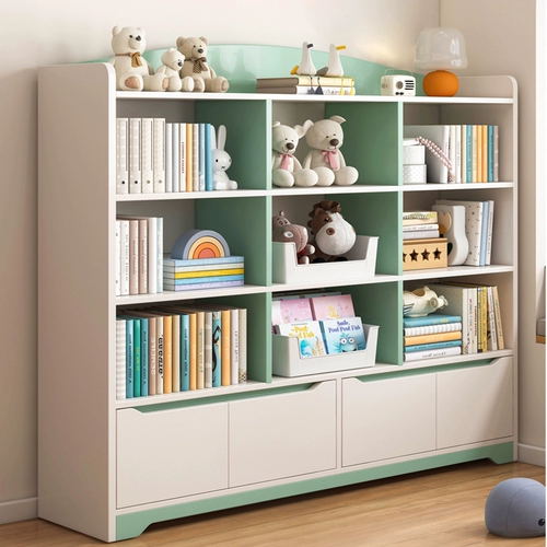 Книжная полка, чтение, простая игрушка, коробочка для хранения, система хранения, книжный шкаф для школьников