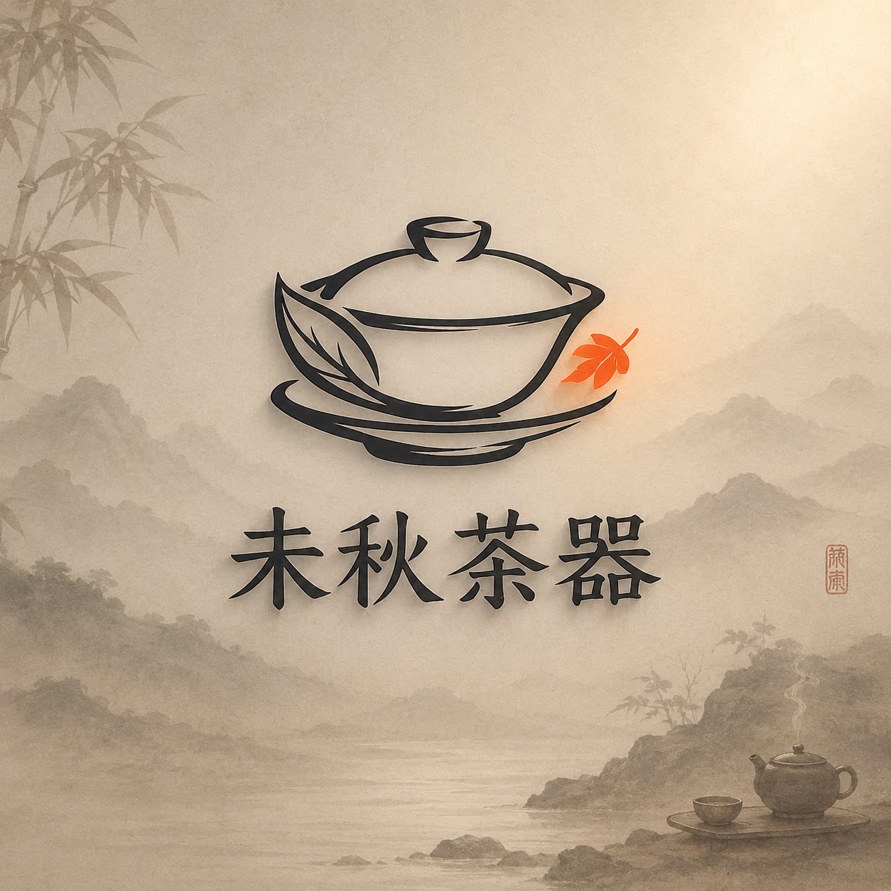 未秋茶器的LOGO