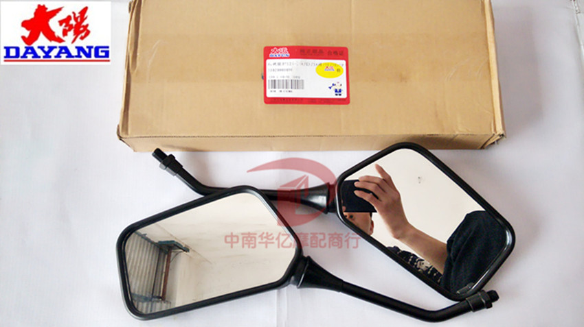 Phụ kiện ban ngày Dayang ban đầu DY150-6 锋 大 - Xe máy lại gương kính hậu h2c