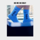 NomEnO'eccentric' mid-calf socks--FANG heart'week' socks ຖົງຕີນສີສັນສຳລັບຄູ່ຮັກ