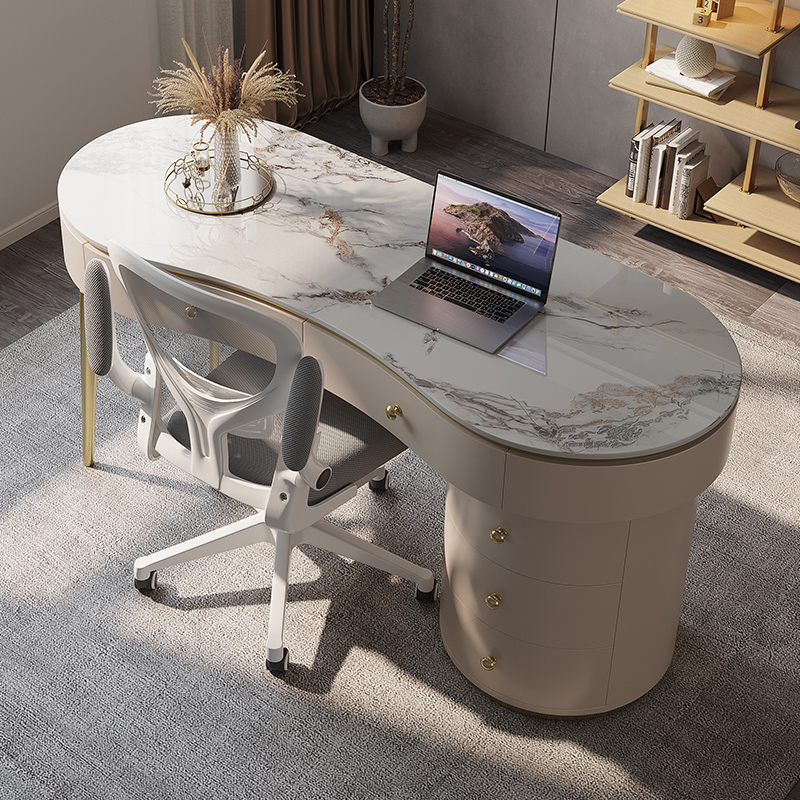 Light Extravagant Board Dresser Dresser Modern Minimalist Bedroom Small Makeup Tables Ins Nets Red Creativity Advanced Sensuality Makeup Desk-Taobao