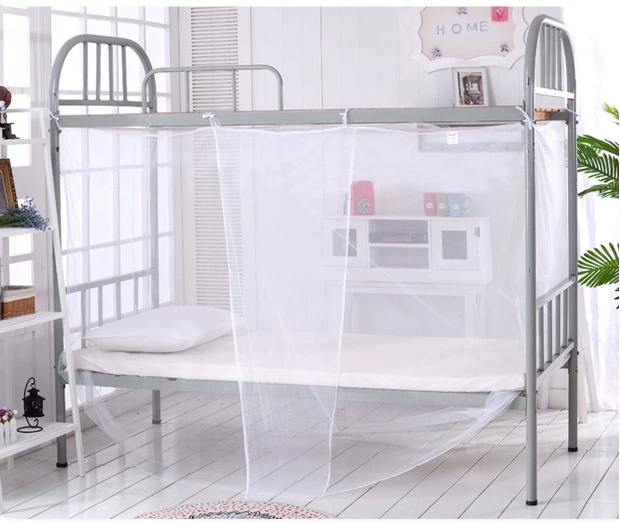 Sinh viên mã hóa trắng mùng lưới bụi vải cổ điển lưới chống muỗi