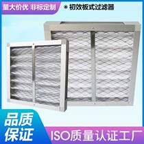 Partition Row Dust Filter Bag Filter Cloth Mesh Board Preliminary Effect Dust Removal Blast Mouth Washable filter element plate filter anti-dust mesh