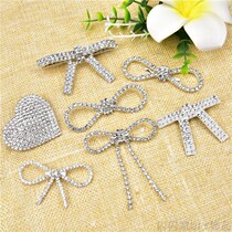 High quality water drill inlaid with small butterfly knots accessories Chest Needling Diy Dress Bag accessories Accessories Trim