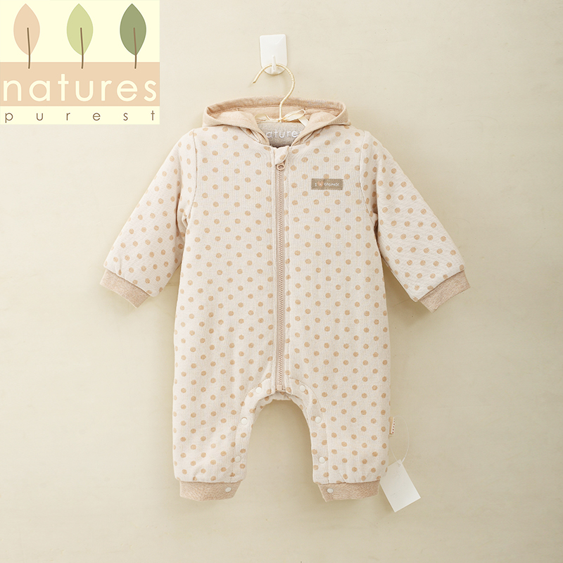 British natures purest jumpsuit baby baby climbing suit ha coat men and women baby cotton hat spring and autumn