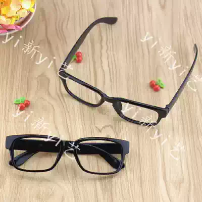 No lens wedding photography photo studio photo props black glasses frame glasses adult square pop glasses frame