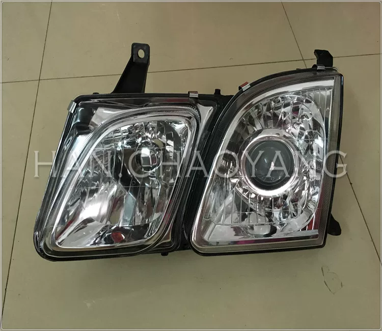 Подходящее для передней фары Lingzhi LX470 98-07, частично полностью в переднюю лампу, передняя часть к лампе поворотного угла