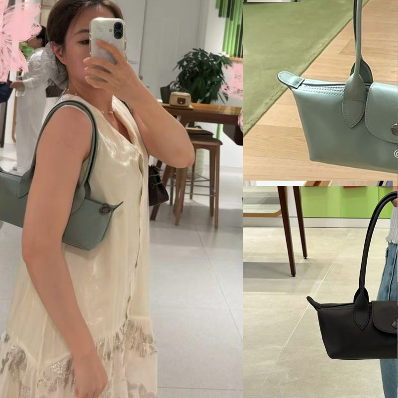 2026 New French Leather Long-Handle Baguette Bag Xtra Shoulder Handbag for Women
