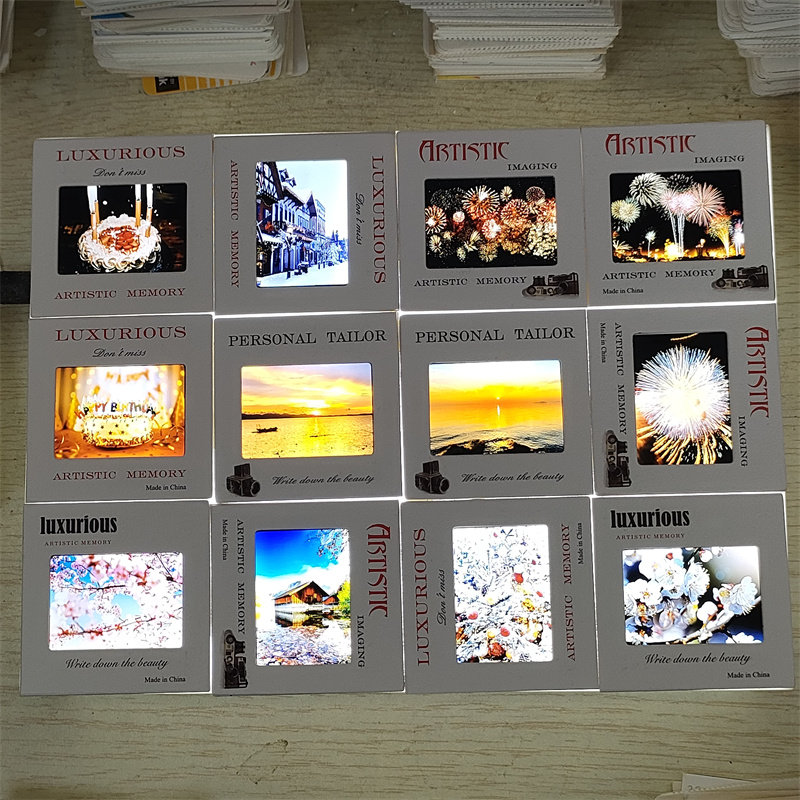 彩色幻灯片135胶片反转片：复古收藏级桌面艺术品，创意生日礼物新宠！-投影胶片-淘宝好物网