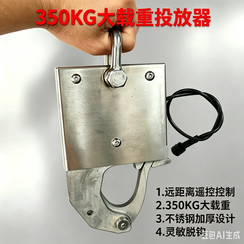 Drone Airdropper, Automatic Unhooker, Thrower, Large Load High-Altitude Dropper, Lifting and Throwing Device Drone Airdropper, Automatic Unhooker, Thrower, Large Load High-Altitude Dropper, Lifting and Throwing Device