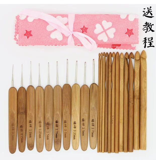 Carbon công cụ đan tre xử lý tre móc phù hợp với Crochet vòng carbon áo len len kim loại chính hãng móc kim - Công cụ & vật liệu may DIY chỉ may bao