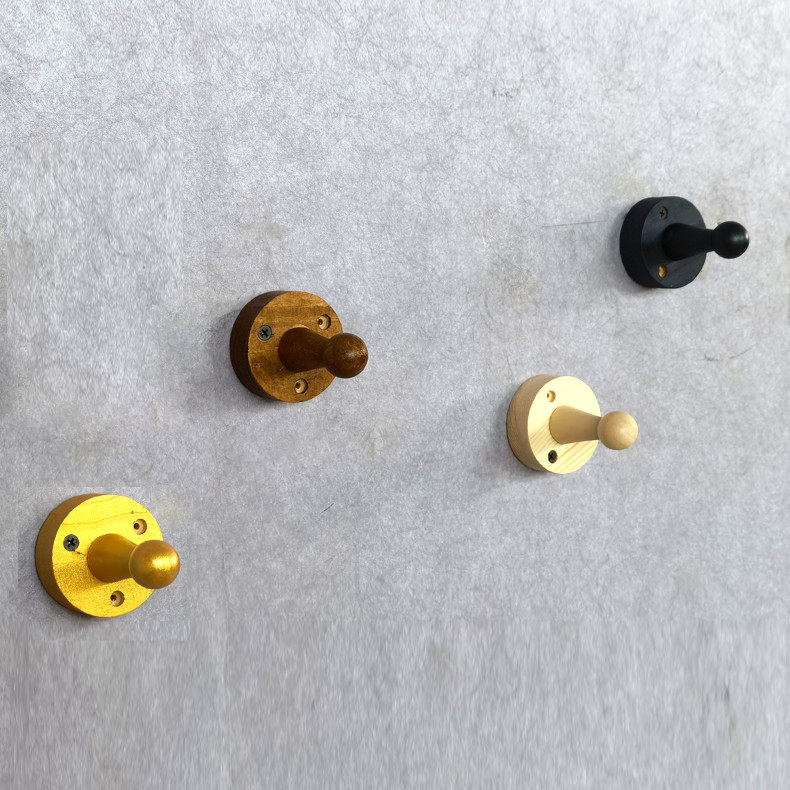 Clothing store hooked on wall is hanging display shelves children's clothing store decorative wall wall with solid wood children's hook