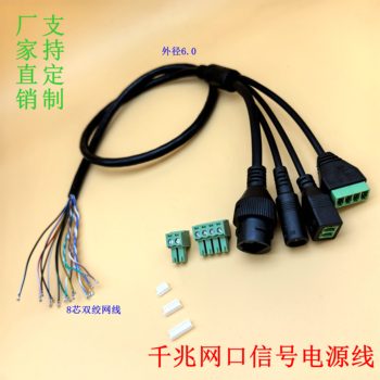 Gigabit Network Port Face Recognition Phoenix Terminal 485 Signal Integrated Alarm Smart Home Access Control Network Wiring