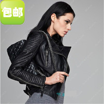 2020 new small leather leather womens short motorcycle head layer sheepskin slim jacket jacket spring and autumn haining