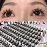 10 рядов башни большой емкости, ушей пшеницы, ложных ресниц, ресниц, маленьких дьяволов, маленьких дьяволов, естественных симуляционных отдельных кластеров толстые плотные модели