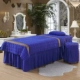 Beauty bed cover bốn bộ massage cơ thể làm đẹp lông mi mẫu ga phủ giường spa