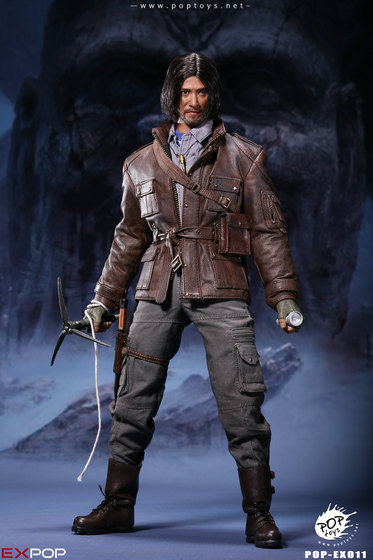 Poptoys Ex011B Ghost Blowing Out the Lamp Archaeological Explorer Tomb Raider Hu Ba Yi Deluxe Brand New Unopened in Stock