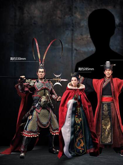 303TOYS 1/6 Three Kingdoms Lu Bu Fengxian and Diao Chan MP033 Trio Ultimate Edition Full Box Brand New Unopened In Stock