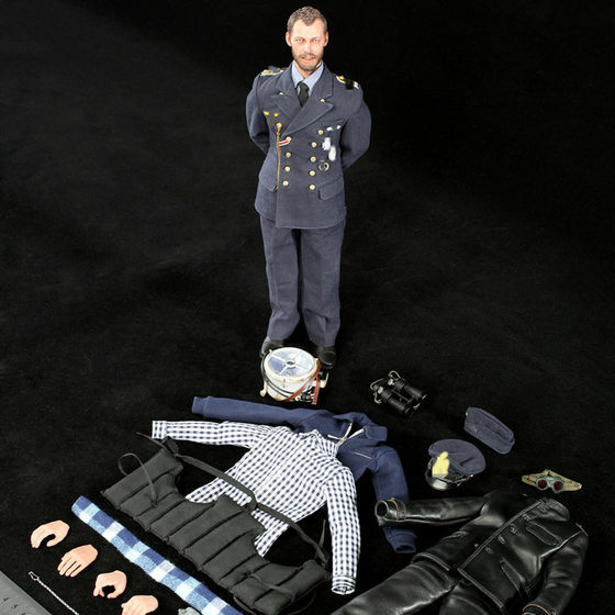 Did D 80149 German Submarine Crew Member, Engine Room Officer, Officer, Brand New in Box, Ready to Ship, 1/6 Scale Figure
