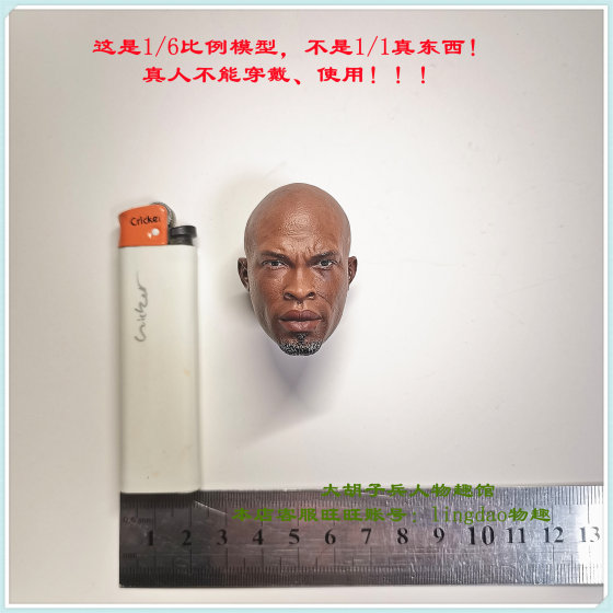 Soldierstory Ss085 French Special Forces Head Sculpt, Connector Not Included, 1/6 Scale Model in Stock
