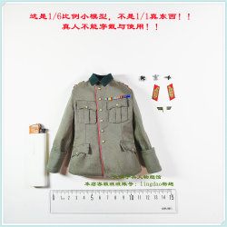 Did 3R Gm656 Marshal Fedor Von Bochk Uniform Top + Full Set of Badges 1/6 Scale Miniature Model