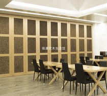 Cork sound-absorbing panels listening room basement sun room thermal insulation sound-absorbing original from Portugal