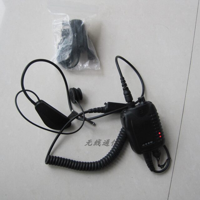 Gp338 Ptx760 Gp328 Walkie-Talkie Radio Tactical Helmet Headphones Bone Conduction Transmitter Head Bone Headphones