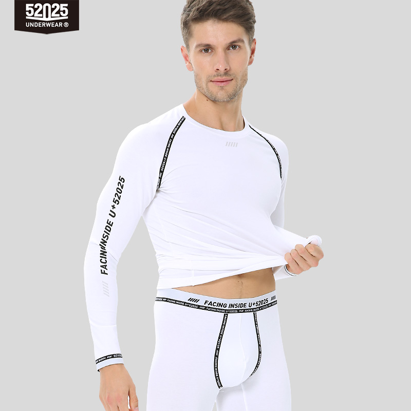 52.025 Thời trang thể thao Mens Và Womens ấm Underwear Mens Thin Set Tight Vòng cổ áo mùa thu quần.