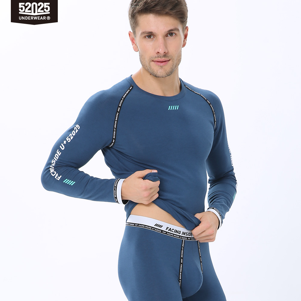 52.025 Thời trang thể thao Mens Và Womens ấm Underwear Mens Thin Set Tight Vòng cổ áo mùa thu quần.