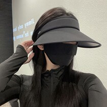 Hong Kong hat womens summer sports versatile sun protection sunshade empty top hat anti-UV sun hat