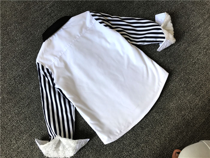 Bé trai cộng với áo nhung dài tay 2018 thu đông và đông mới quần áo trẻ em trẻ em sơ mi cotton dày shop quần áo trẻ em đẹp