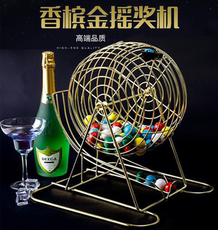 Рулетка 抽奖转盘摇奖机抽奖机彩票婚宴bingo游戏宾果摇号机手动摇奖机