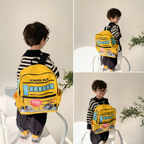 New kindergarten schoolbag girls boys 1-3-5 years old baby light backpack small class childrens backpack tide