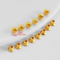 Держатель колесного крышки с тупым золотом (50 штук)