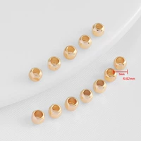 Многогранные бусины-спейсеры диаметром 3 мм (50 шт.)