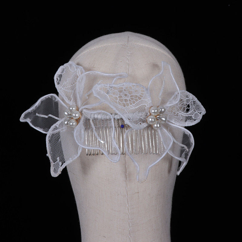 New minimalist headwear overfairy beauty flower Comb Han Style Bride Wedding Wedding Dress Dress Dinner Accessories