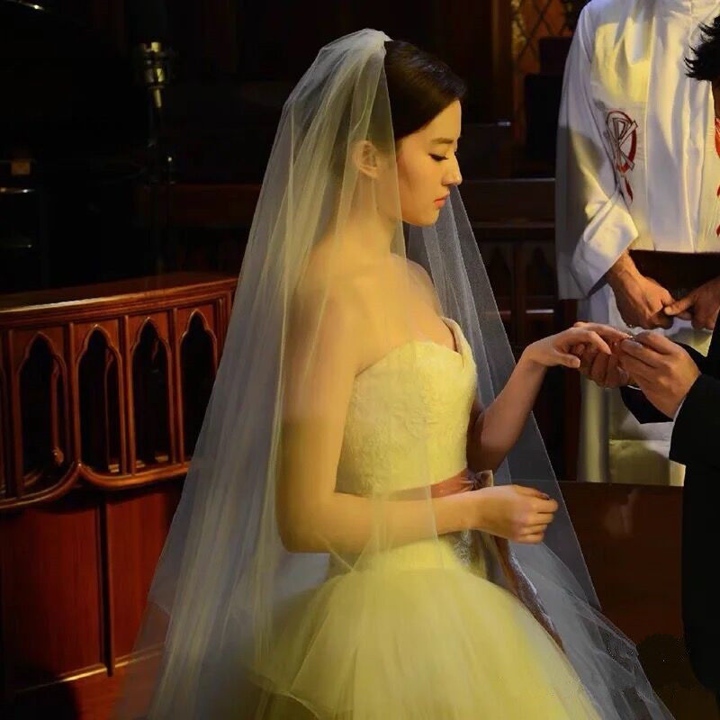 Light and clear Korean crystal yarn hard yarn veil wedding travel photo accessories photography makeup concave shape prop yarn