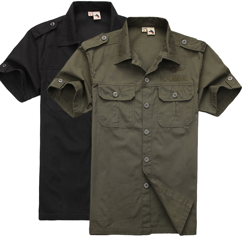 Купить Мужскую Черную Рубашку С Коротким Рукавом