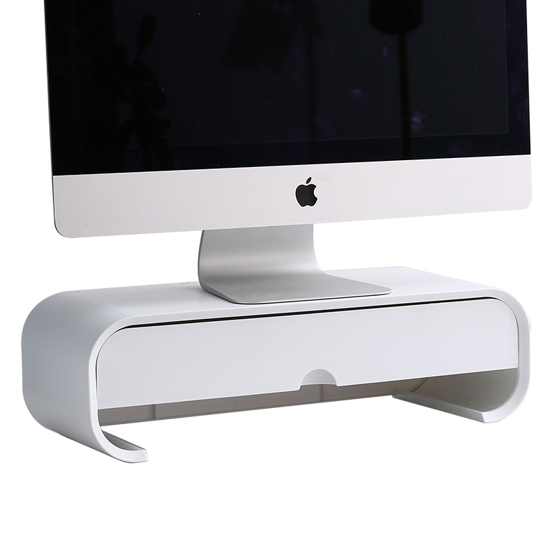 Increased computer wearing office desktop monitor laptop desktop screen base the receive shelf up shelves