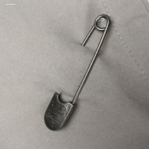 Thickened fixed large pin to tighten waistband change pants into small clothes to prevent exposure brooch extra large thickened hard buckle pin